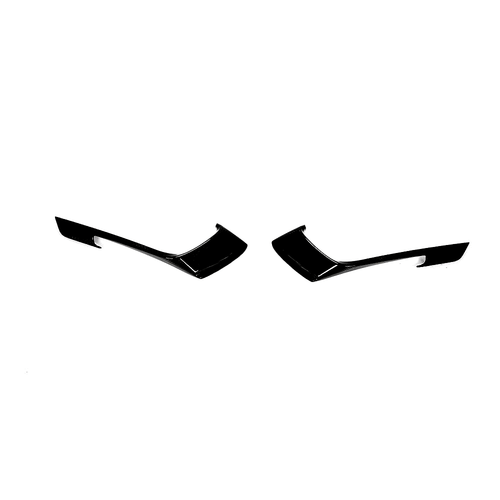 Glanz Schwarz Front Stoßstange Vent Canards Für Porsche 718 Boxster Cayman 16-19 - Bild 5 von 11