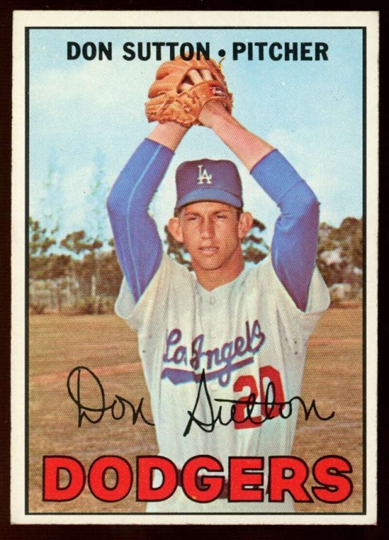 1967 Topps #445 Don Sutton NM Dodgers 73840 | eBay