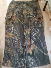 Vintage Mossy Oak Pants Men's Large 36-38 Camo Cargo Field Staff Camouflage