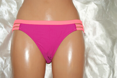 VOLCOM Bikini - Slip * Höschen Unterteil pink Beachblock Full S * M * L