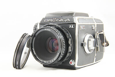 Exc Zenza Bronica EC TL Medium Format Film Camera w/ NIKKOR P.C 75mm F/2.8 #4008 | eBay