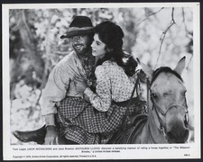 JACK NICHOLSON KATHLEEN LLOYD in The Missouri Breaks '76 HORSE