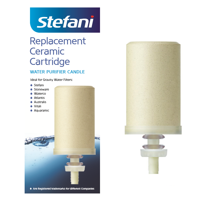 STEFANI Replacement Ceramic Water Filter Cartridge Candle eBay