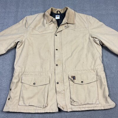Vintage Carhartt C52 WET Chore Jacket Coat Mens 2XL Blanket Lined
