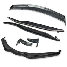 For 14-19 Corvette C7 Z06 Stage 3 CARBON FIBER Full Body Combo Kit CL Wickerbill