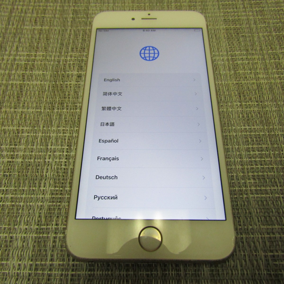 APPLE IPHONE 6S+, 64GB (UNKNOWN CARRIER) CLEAN ESN, WORKS