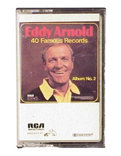 THE BEST OF EDDY ARNOLD NO. 2 DVK3-0753 P2 CASSETTE TAPE