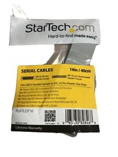 StarTech 16in DB25 Parallel Female to IDC 25 Pin Header Slot Plate PLATE25F16