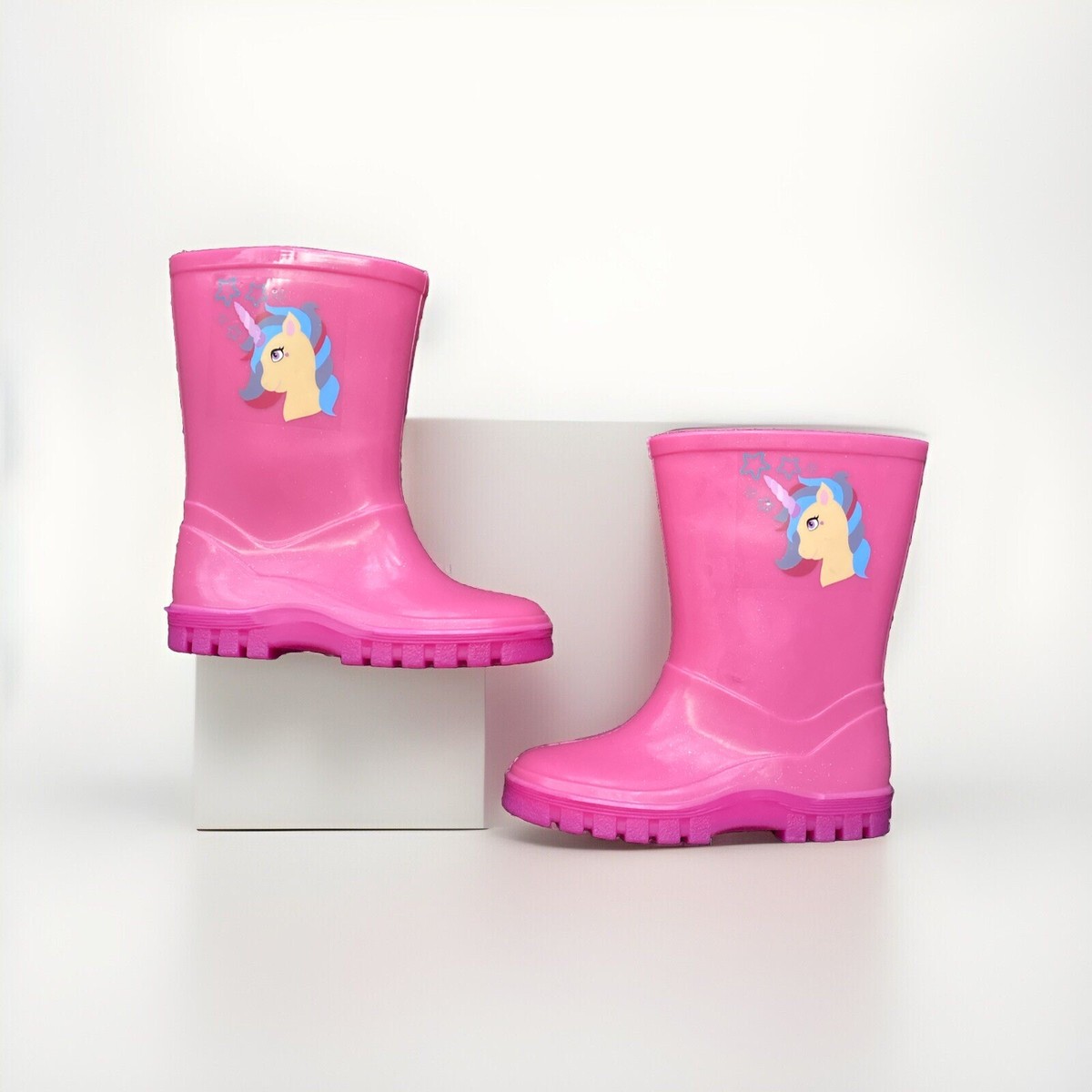 Woodside Pink Festival Wellies Pink Women's Steel Toe Rubber