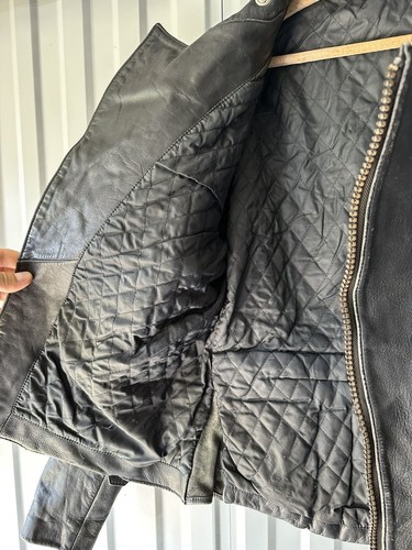 Racing Rare Genuine Leather Vintage Moto Hype Jacket - Bild 20 von 20
