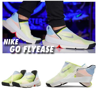 Nike FlyEase Running Shoes Men\'s Size 11 Blue Black Easy Entry Athletic Sneakers Mens Black And Blue Nike Running Shoes for Sale up to 90  main image 3