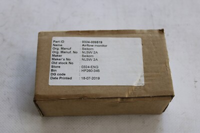 Seikom NLSW 2a S3 Airflow Monitor NLSW2A