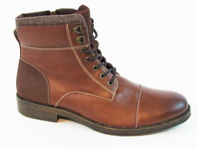 BP Cap Toe Boots (Men's) - Brown - Sz 12 M; 46 EU