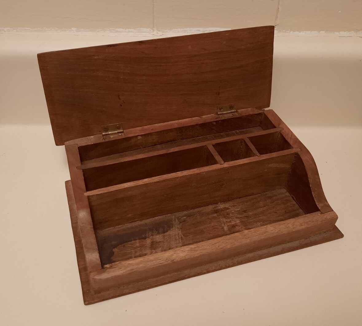 Vintage New York And Bremen Captains Suite Wooden Box | eBay