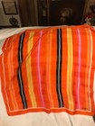 Multicolored Symphony Stripped Scarf 22 X 33  #47 — photo 1