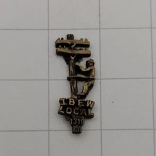IBEW Lapel Pin Local 1319 Willes-Barre, PA