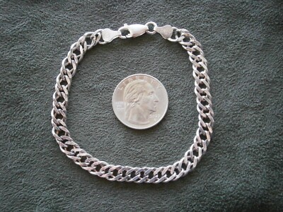 アクセサリー 70s Vintage Silver Chain Bracelet Vintage Sterling Silver Scroll Link Chain Bracelet - Etsy