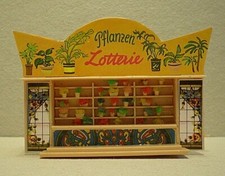 Vintage Plastic HO Building - Fairground Tombola / Lottery Trailer Stall