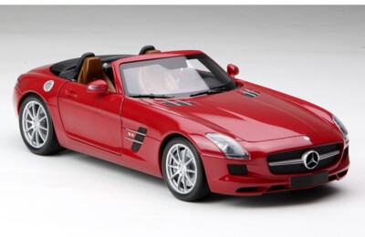 MINICHAMPS MERCEDES 2012 SLS AMG ROADSTER CABRIOLET RED 1:18*New! LAST ONE!