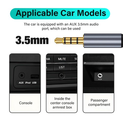 Premium USB C Type C To 3.5mm Jack Male Audio Cable Headphone Car Stereo Cord - Picture 4 of 30