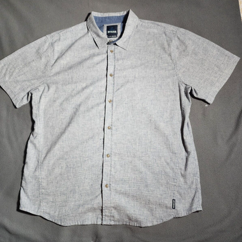 Chemise Homme Jeep – Rouge à Carreaux – Manches Courtes – Col Boutonné – Taille XL