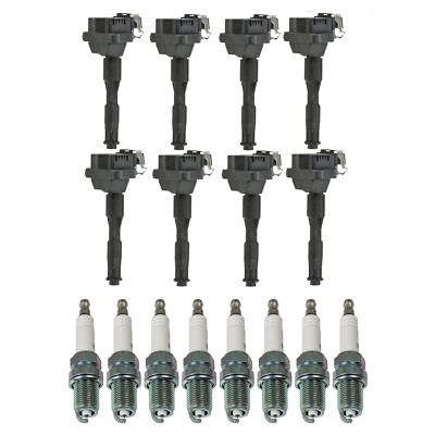 Bosch 8 Ignition Coil NGK 8 G-Power Spark Plug Kit For E39 E53 540i X5 V8