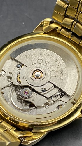 ๐จ๐ญ SWISS VTG TISSOT SEASTAR AUTOMATIC ETA A660/760 GOLD PLATED Sapphire WATCH - Picture 10 of 16