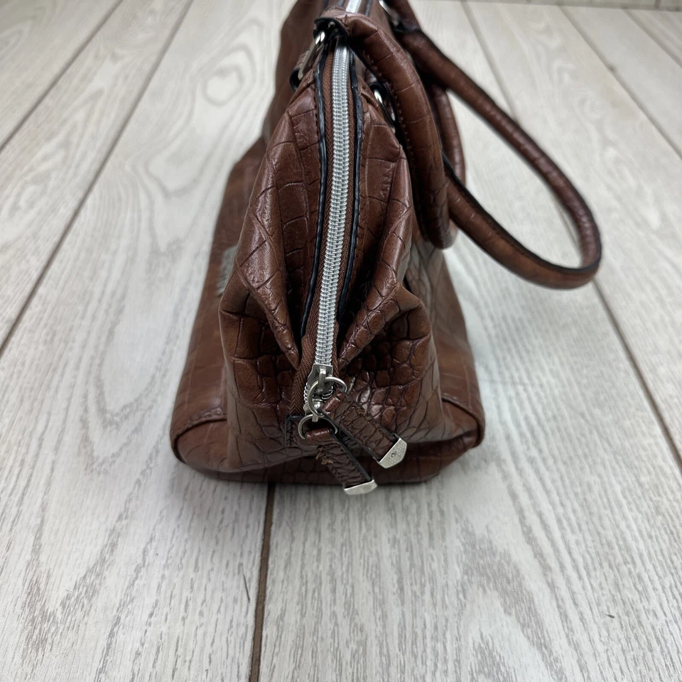 Kenneth Cole реакции крокодила купол сумка сумочка сумка коричневый - Изображение 4 из 4