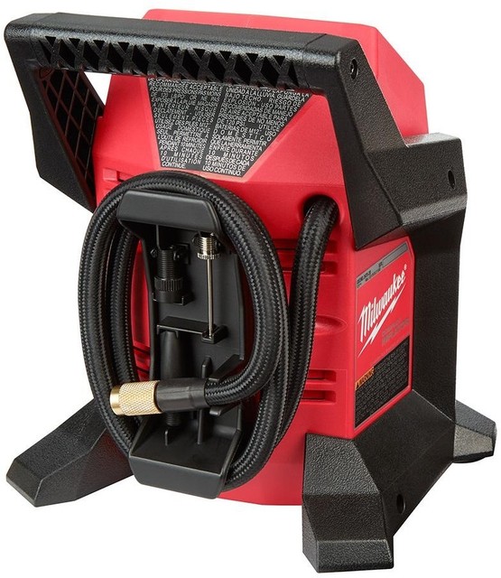 Cordless Air Compressor Inflator by Milwaukee Portable 12 Volt TOOL
