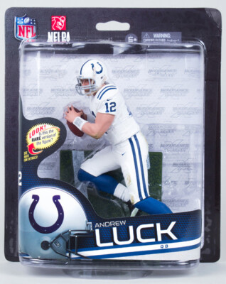 McFarlane NFL Series 33 Indianapolis Colts Andrew Luck - non mint pkg.