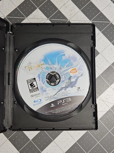 Ni no Kuni: Wrath of the White Witch (PlayStation 3, 2013) PS3 Game Disc In Case