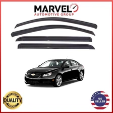 Out-Channel Window Sun Vent Visor Rain Guards for Chevrolet Cruze 2011-2015