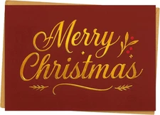 20 Pack Merry Christmas Cards with Envelopes Happy Holiday Cards