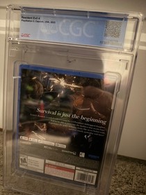 Resident Evil 4 - Sony PS5 CGC Graded Perfect 10 A++ Crack in Plastic SeePics