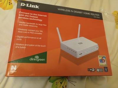 D-Link 300 4 Gigabit Wireless N Router (DIR-652)  in  OVP