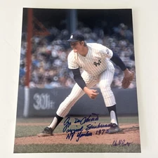 George "DOC"  Medich Signed NY Yankees  8x10 Type ll Photo Michael Grossbardt