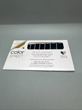 Color Street Nail Polish Strips French Manicure Gotham Night