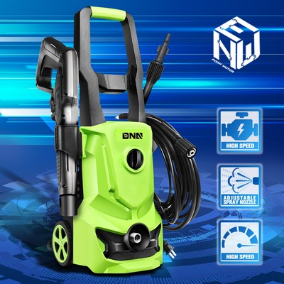 1813 PSI 1.45 GPM High-Pressure Electric Power Cleaner Car Washer Machine Green