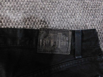 Vintage Levis SilverTab Jeans Mens 34x32 Baggy Denim Button Fly