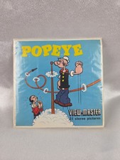 Popeye 1962 View Master Vintage New B-516 3 Reels  Booklet