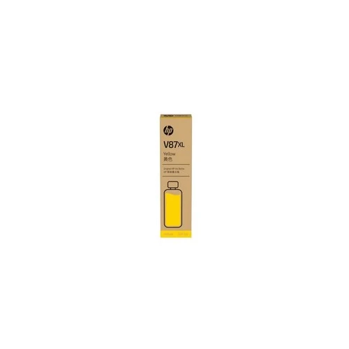 HP V87XL 500ml Yellow Bottled Ink CRTG 7FN96A