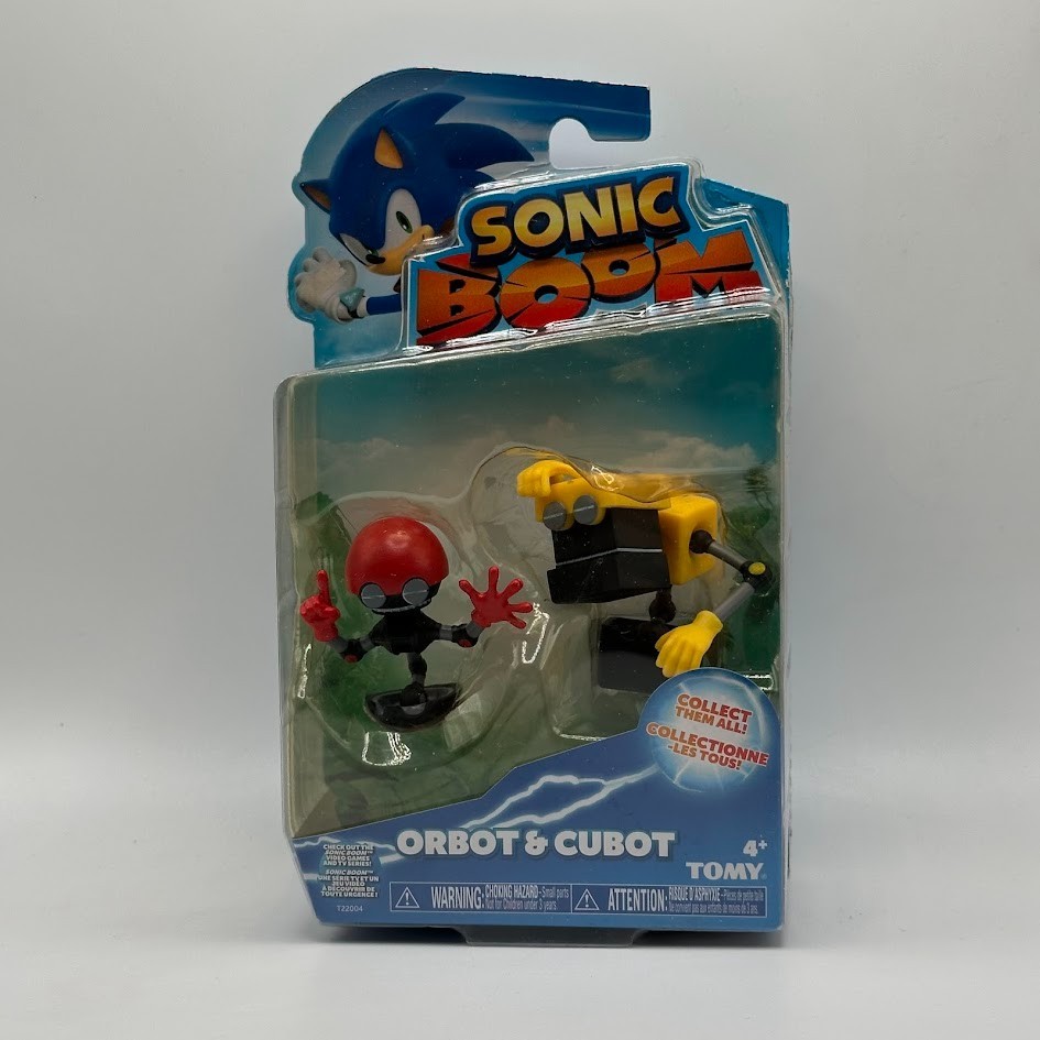 S Orbot & Cubot Figures New Tomy Sonic The Hedgehog Sealed!