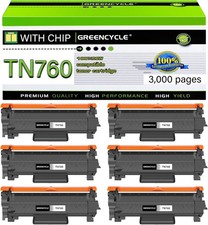 TN760 Toner Compatible for Brother TN730 MFC-L2710DW MFC-L2750DWX HL-L2395DW
