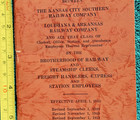 1951 Louisiana & Arkansas Railway Kansas City Southern Railroad Agreemnt KCS L&A — photo 3