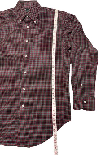 Ralph Lauren Mens Classic Fit Red Size L Button Down Non-Iron Long Sleeve Shirt - Picture 5 of 5