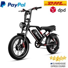🚲 BICICLETTA ELETTRICA EBIKE 20” PEDALATA ASSISTITA FAT TIRE S8 1000W 17.5Ah