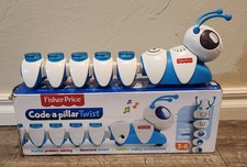 Fisher-Price Think  Learn Code A Pillar Caterpillar Original Box Pre-Owned EC