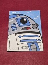 Marketplace image: 2026 Topps Chrome Star Wars Galaxy R2-D2 Sketch Card 1/1 Rich Hennemann Artist