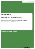 Gegenwelten In Der Romantik (Buch)