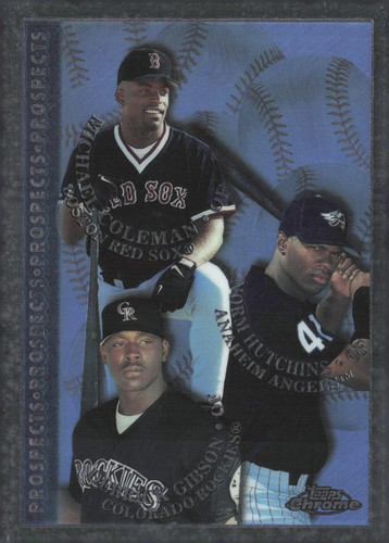 1998 Topps Chrome Derrick Gibson #484 card